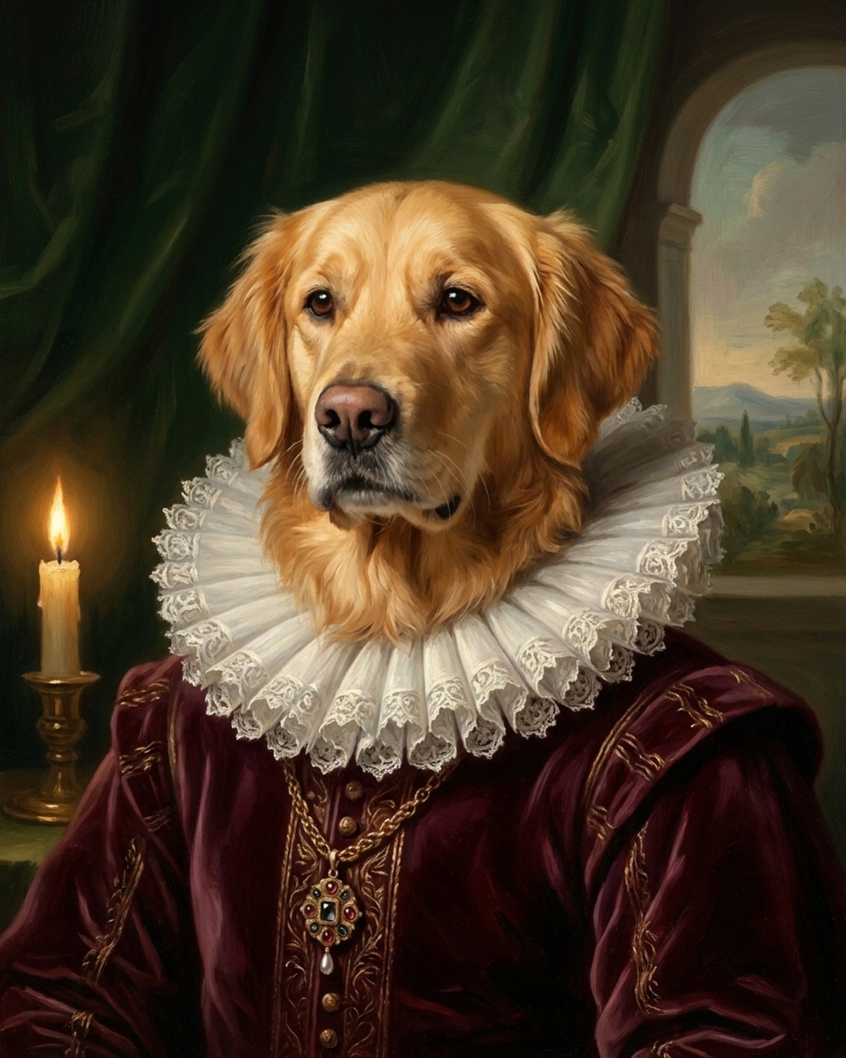 Royal Heirloom sample portrait