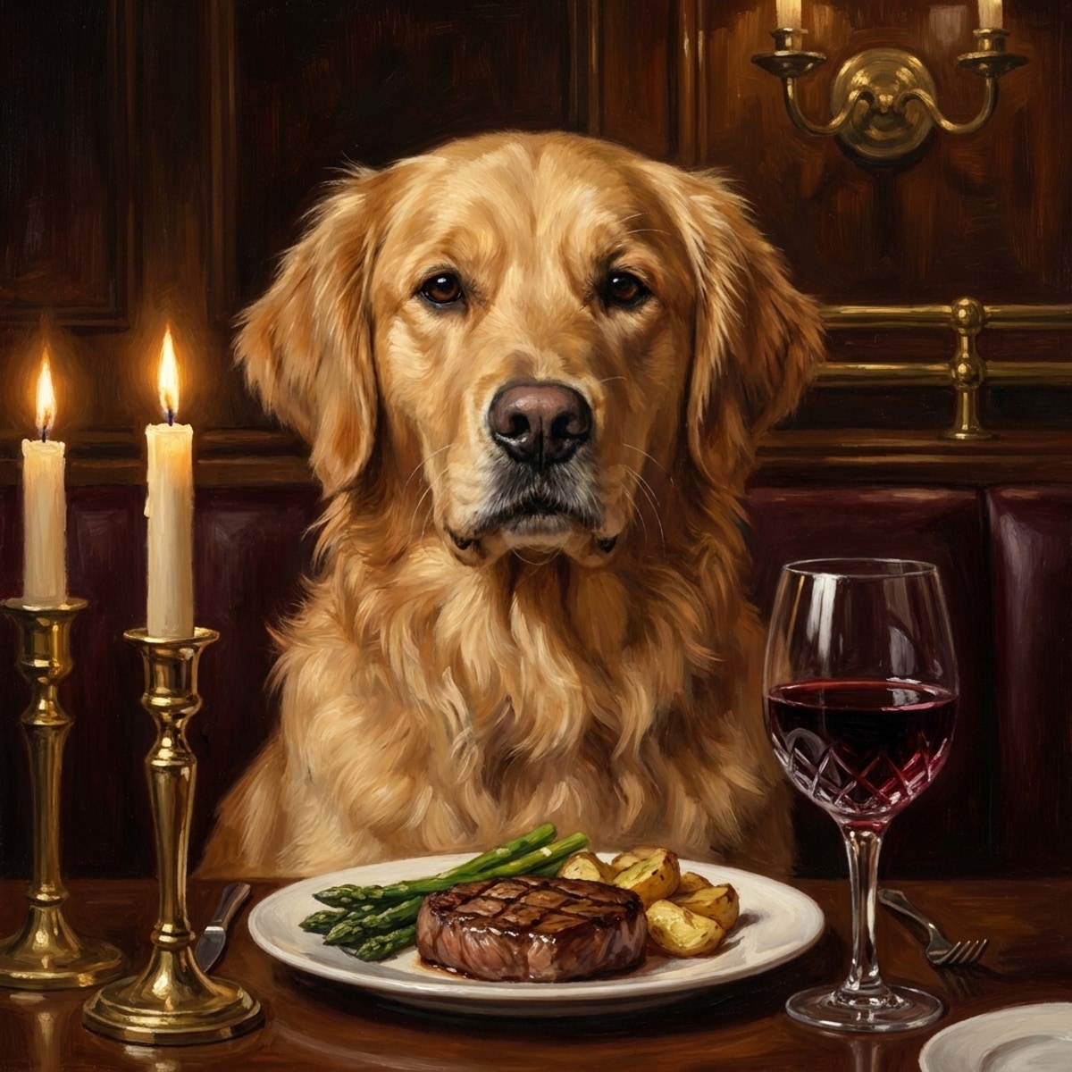 Steakhouse Dinner sample portrait